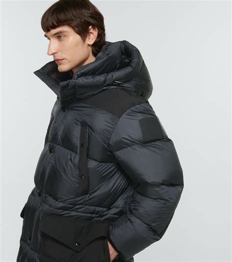 Burberry padded nylon coat